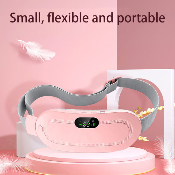 Calefrecante menstruelle « Smart Warm Belt » : soulagement des douleurs lombaires et des crampes, masseur abdominal vibrant, ceinture électrique