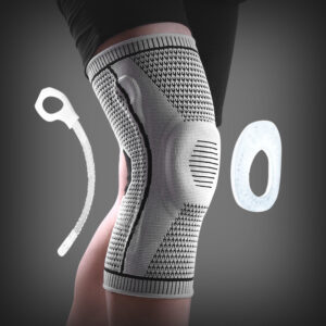 Genouillères de sport  Protège-rotule à ressort en silicone