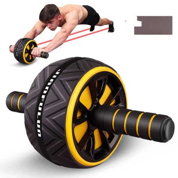 Appareil de fitness pour les abdominaux « Mute Ab » – Exercices de fitness, perte de poids – Roue de fitness pour hommes et femmes