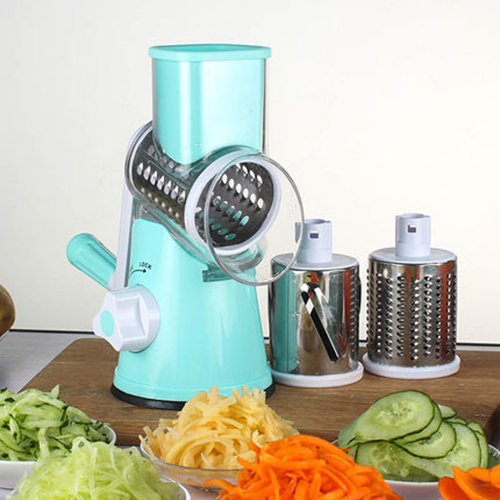 Accessoires de cuisine manuels : mandoline ronde multifonction, coupe-pommes de terre, coupe-légumes, coupe-fromage, gadgets de cuisine
