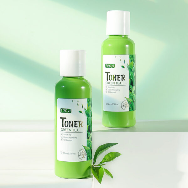 Tonique au thé vert 100 ml - Lotion hydratante - Produits de soins de la peau