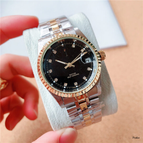 Montres mécaniques en acier inoxydable pour homme