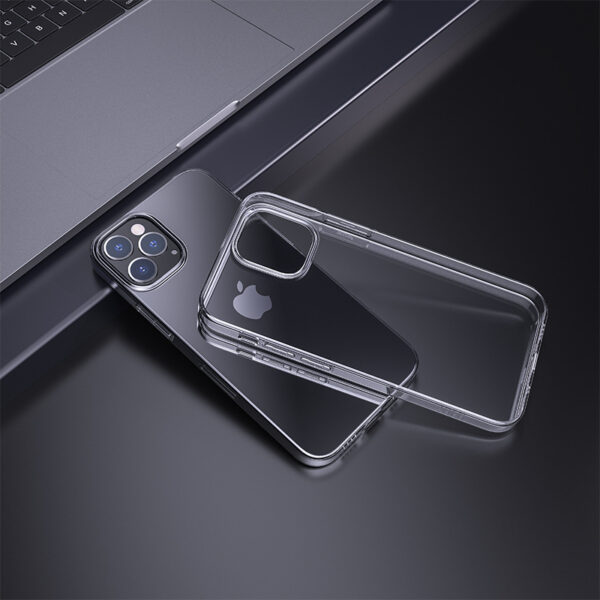 Coque de téléphone transparente en TPU, coque de haute pureté