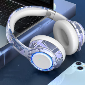 Casque Bluetooth 5.2 avec éclairage modulable