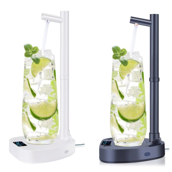Ajout d'un distributeur d'eau Tupe : distributeur d'eau automatique de bureau à bouteille, rechargeable, avec socle