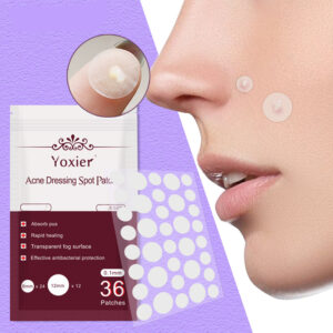Accessoires de soins de la peau – Pansements anti-acné – Patchs localisés – Traitement des imperfections – Autocollants anti-acné invisibles – Kit anti-boutons – Crème pour le visage
