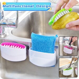 Brosse de nettoyage créative pour couteaux, fourchettes et baguettes de cuisine, avec ventouse – Brosse de nettoyage pour fruits et légumes – Brosse de nettoyage de cuisine