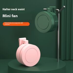 Mini ventilateur électrique portable USB, petit modèle, avec colliers
