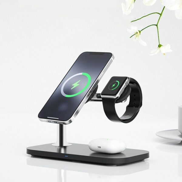 Chargeur sans fil magnétique 3-en-1