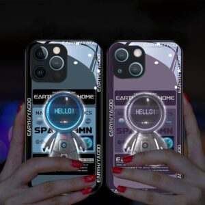 Compatible avec 13 coques de téléphone portable pour iPhone 12 Pro Max Glow