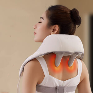 Appareil de massage électrique à pinces pour les muscles obliques de l'épaule et de la nuque, à pétrissage