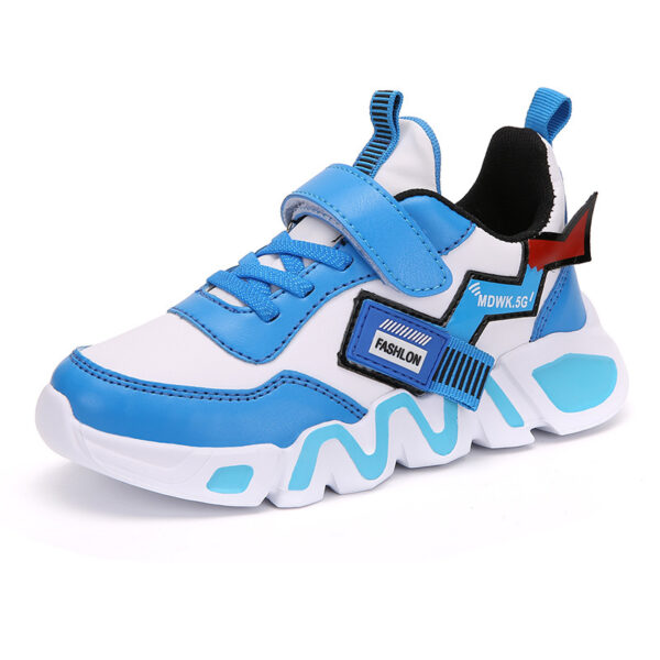 Chaussures pour enfants - Baskets en cuir pour homme - Modèle « Spring Light »