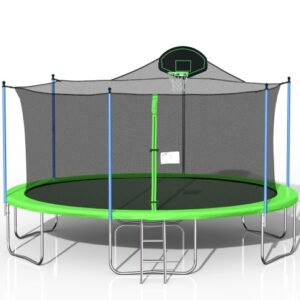 Filet de sécurité pour support de basket-ball pour enfants, pour trampoline de 16 pieds