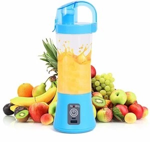 Extracteur de jus électrique portable, mixeur à smoothies à main, rechargeable par USB, avec mini-verre à jus