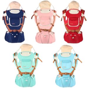 Porte-bébé multifonctionnel et respirant, écharpe de portage ergonomique, ceinture réglable, sangle de voyage pour nouveau-nés, à porter sur la taille ou dans le dos de la maman