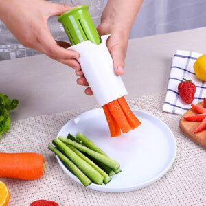 Emporte-pièces créatifs pour légumes et fruits : coupe-concombres, coupe-carottes, coupe-fraises, séparateurs et autres accessoires de cuisine