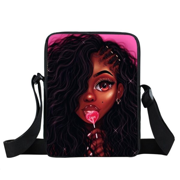 Petit sac à main en polyester au style créatif et coloré