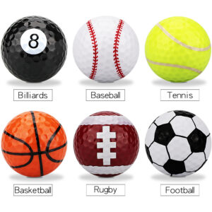 Balle d'entraînement de golf, balle de jeu, cadeau