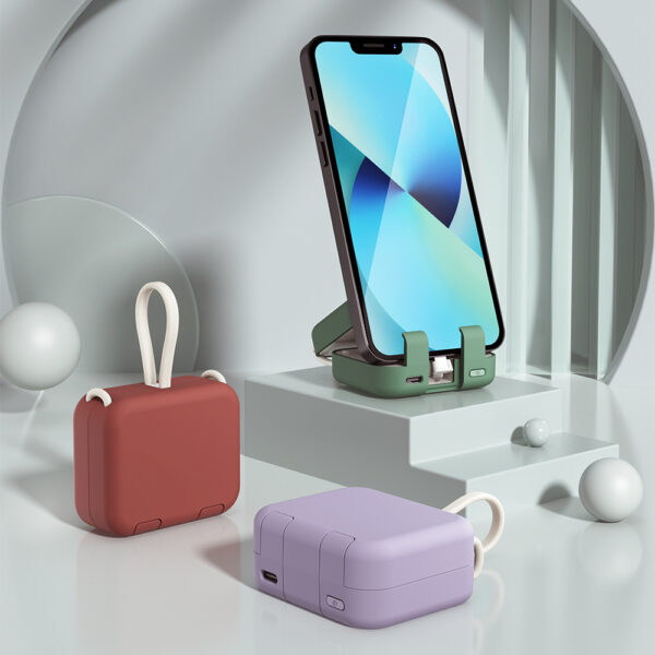 Support multifonction pour batterie externe