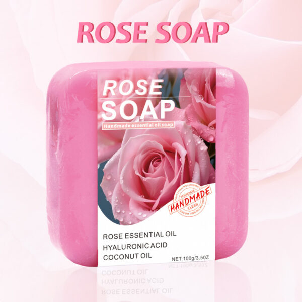 Savon à l'huile essentielle de rose