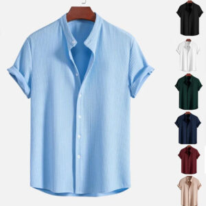 Chemise ample à manches courtes - Vêtements d'été pour homme