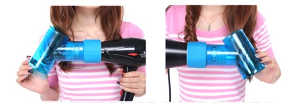 diffuseur pour cheveux « Windspin Curl » au design original