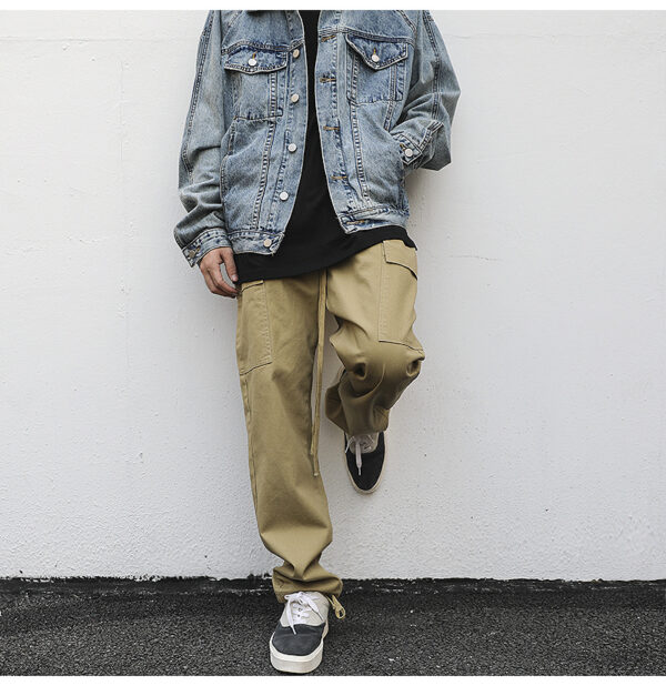 Pantalon cargo ample