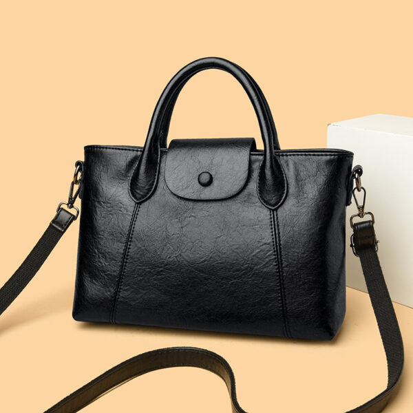 Grand sac à bandoulière simple, stylé et élégant, en forme de boulette