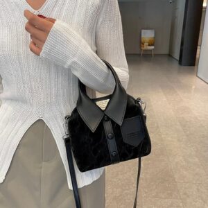 Sac à bandoulière asymétrique tendance, original et créatif, inspiré des célébrités du web
