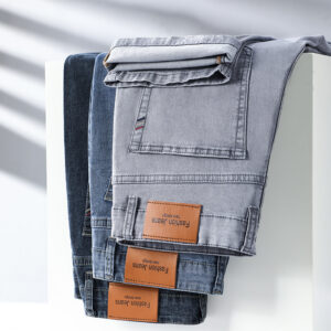 Jeans droits, ajustés et décontractés pour homme