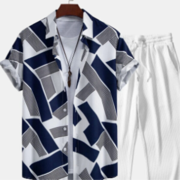 Chemise hawaïenne décontractée pour homme, pour la plage