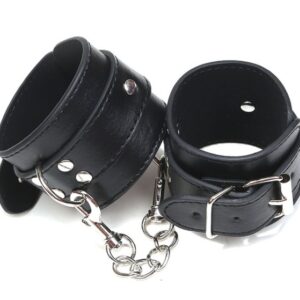Menottes BDSM en cuir PU