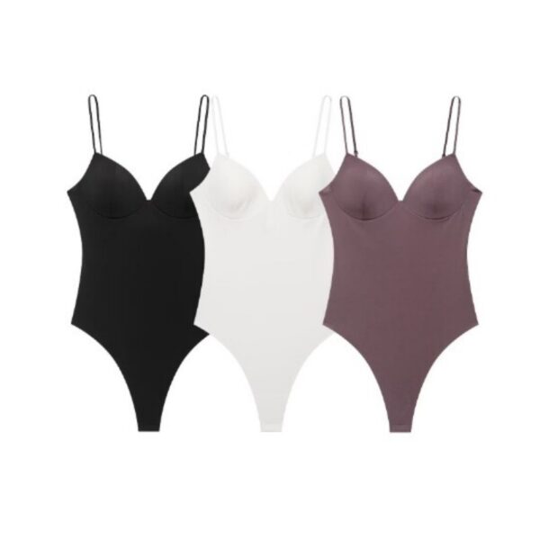 Body tendance et sexy à encolure en cœur pour femme