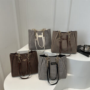 Sac à bandoulière en chaîne style « Idle » d'automne, grande capacité