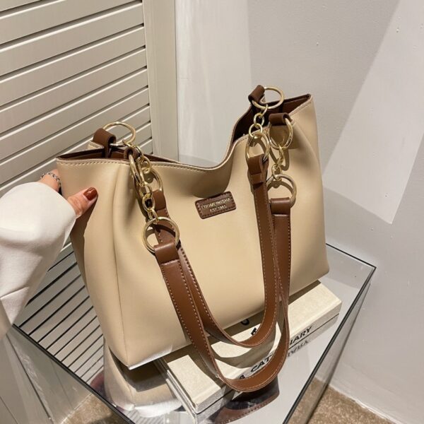 Sac à main pour femme élégant de style coréen, grande capacité, à bandoulière unique